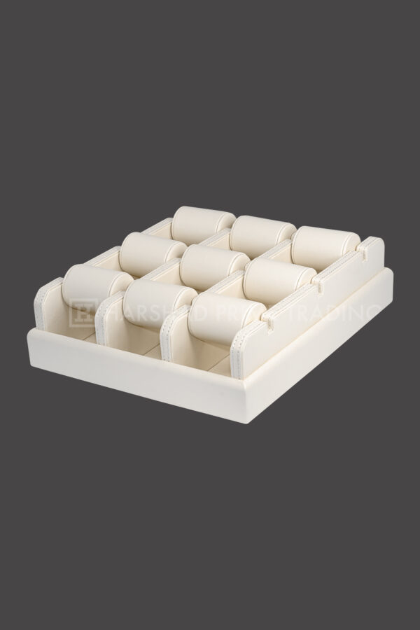 Nine Part Bangle Tray - RD Off White