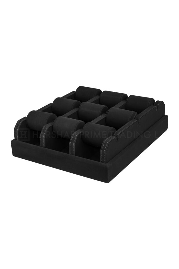 Nine Part Bangle Tray - RD Black