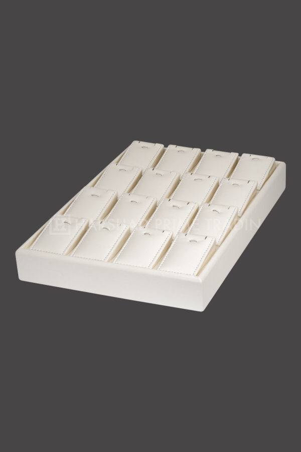 9 X 13 Earring Tray - RD Off White